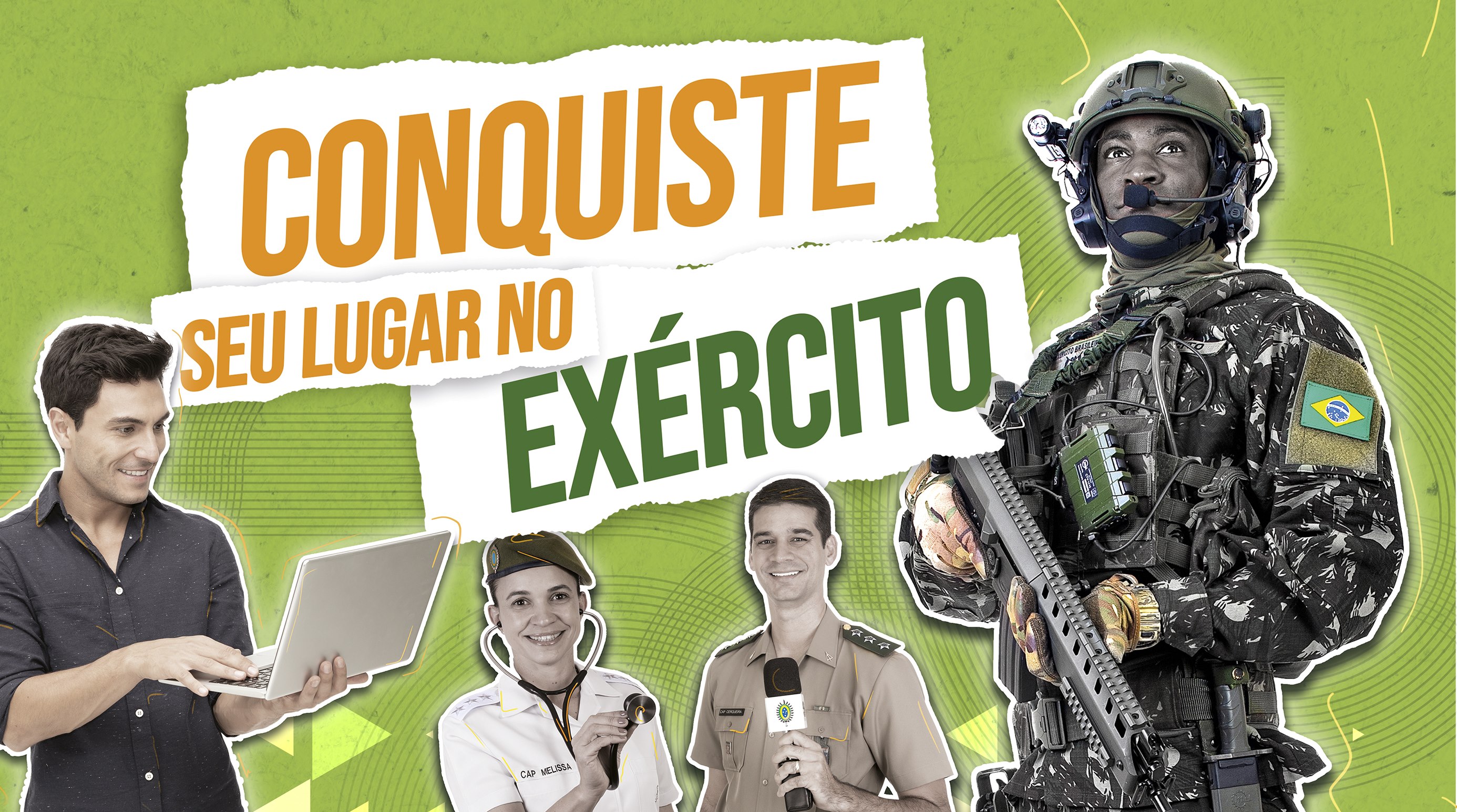 Conquiste seu lugar no Exército